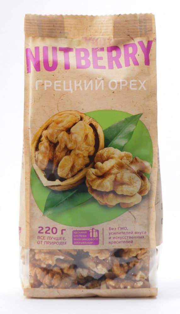 NUTBERRY Грецкий орех 220 г
