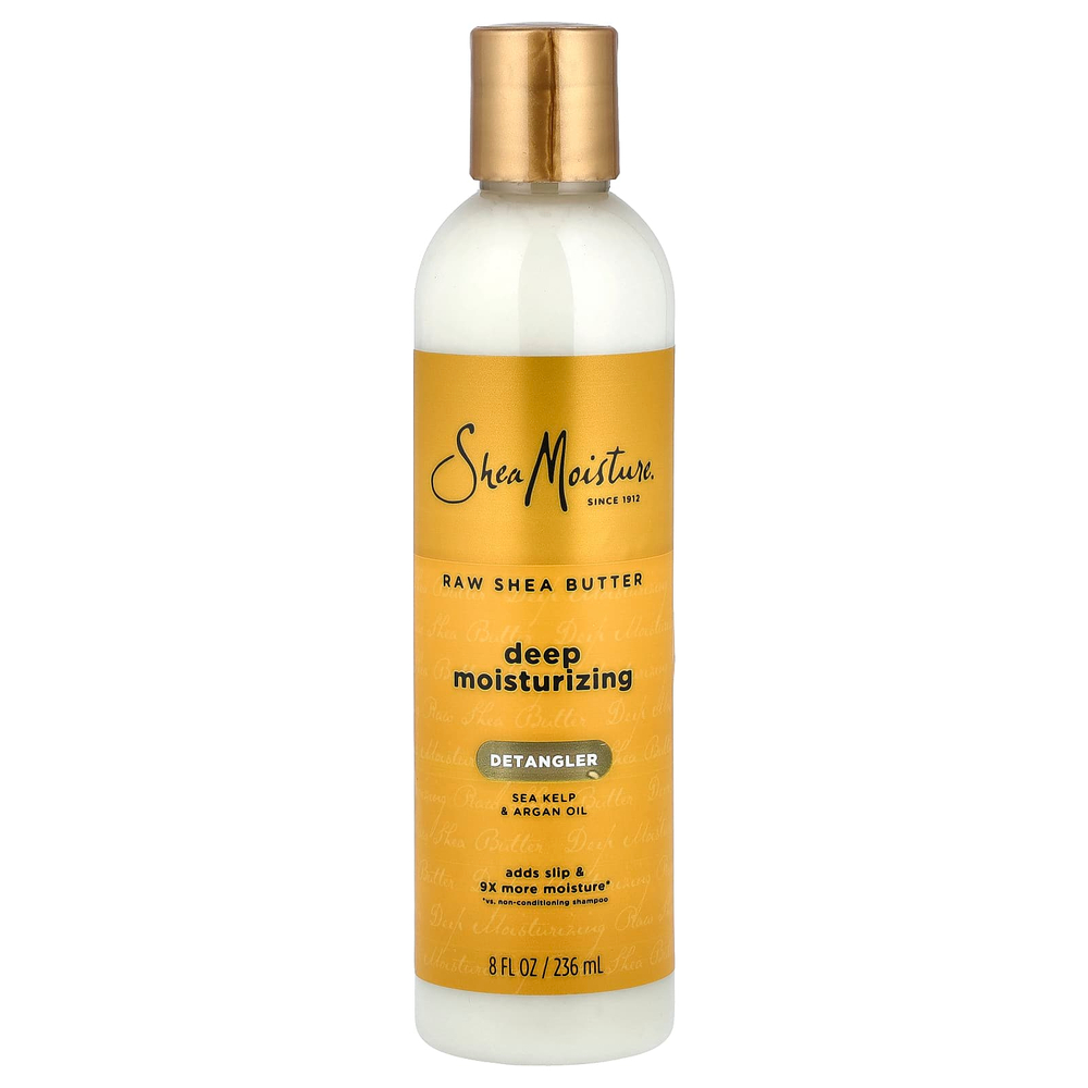 SheaMoisture, необработанное масло ши, глубокое увлажнение и распутывание волос, 236 мл (8 жидк. унций)