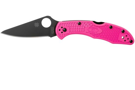 Складной нож Spyderco Delica 4 Lightweight C11FPPNS30VBK c клинком из стали CPM-S30V, рукоять FRN