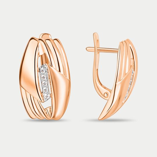 Серьги золотые