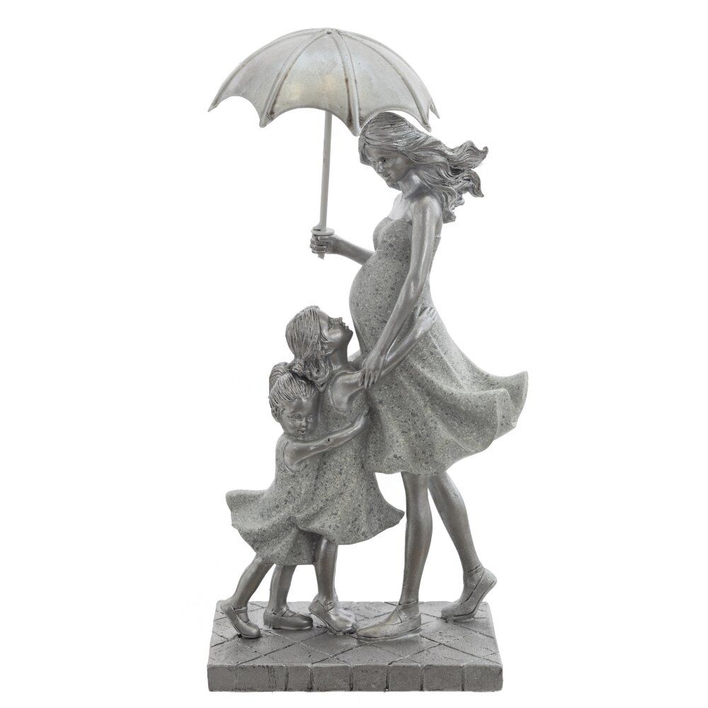 GAEM Фигурка декоративная "Девушка с детьми", L13,5 W10,5 H26,5 см