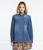 рубашка Silvian Heach - темно-синий (PGP22023CA)