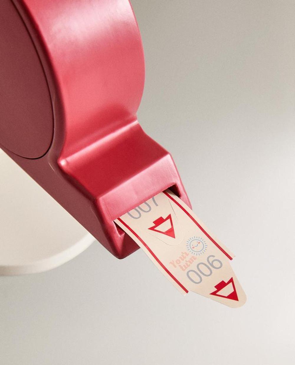 ZARA HOME ДЕТСКИЙ ИГРУШЕЧНЫЙ ТЕРМИНАЛ ДЛЯ ВЫДАЧИ БИЛЕТОВ, КРАСНЫЙ