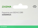 Радиатор для SSD Digma DGRDRM2A Ret черный