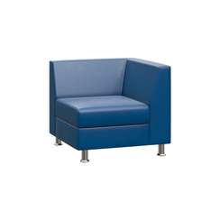 Prime Секция с подлокотником одноместная левая PR.SP-1 (L) Oregon 03 750х770х720