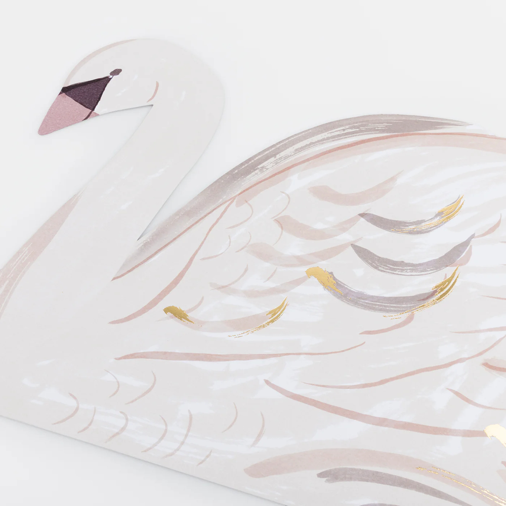 Плейсметы "Лебедь" 12 шт.