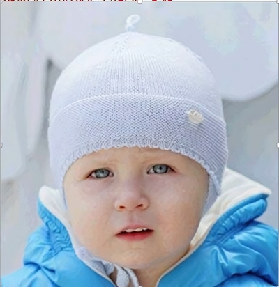 ШАПКА "Немо" 0681-17 р.40-42 св.голубой