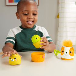 Fisher Price HXP17 — Игровой набор Fisher-Price Зверюшки-складыши для сборки — фото 6