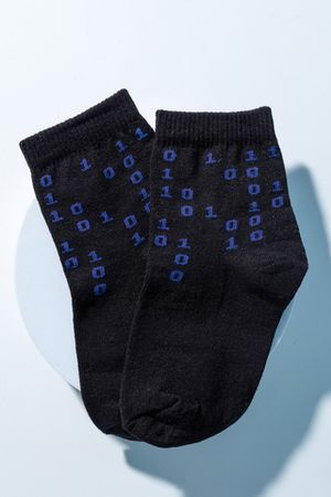 Детские носки стандарт Бинарный код 2 пары