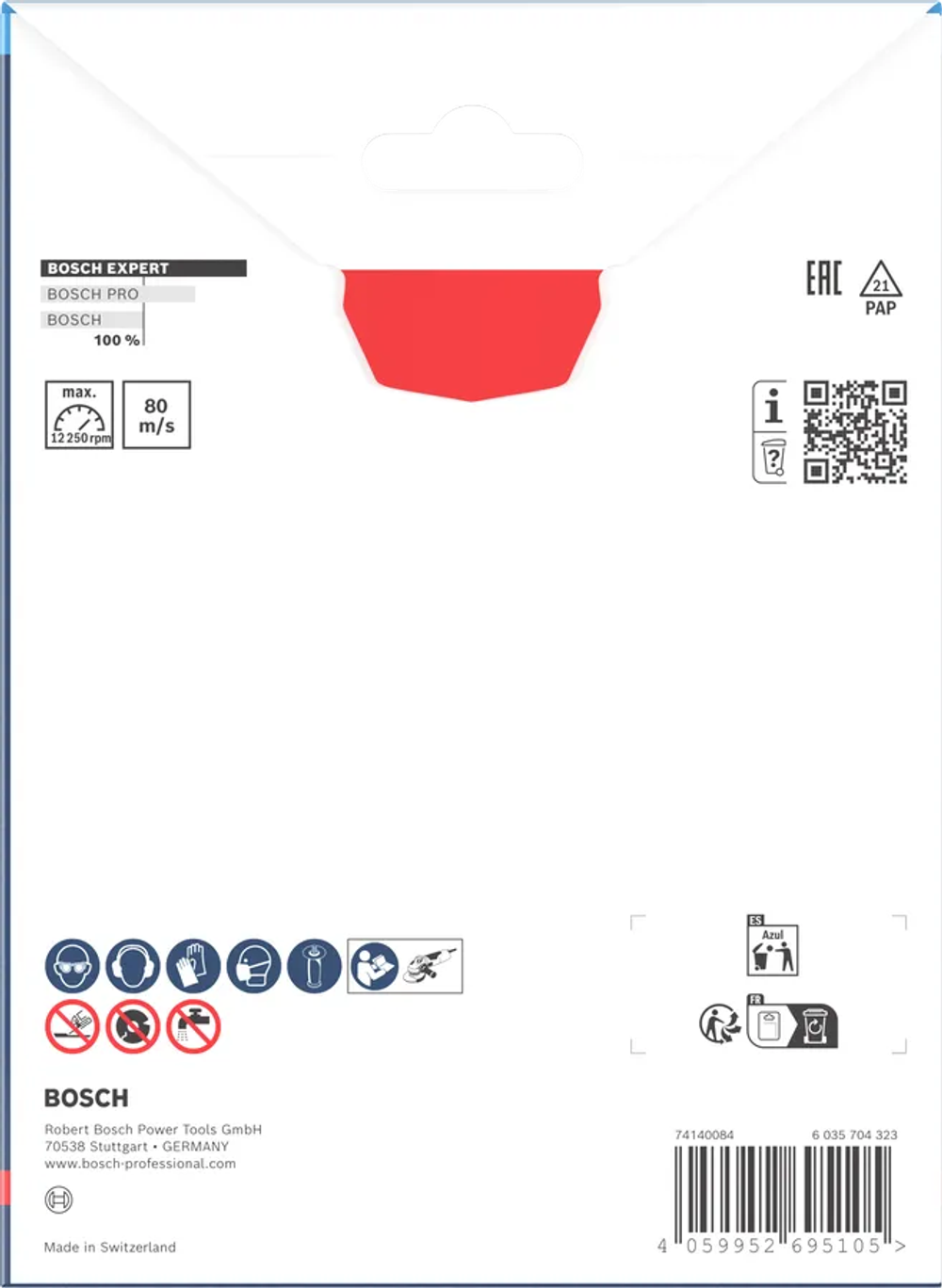 Отрезной диск 125 мм X-Lock EXPERT Multi Material Bosch 2608901193