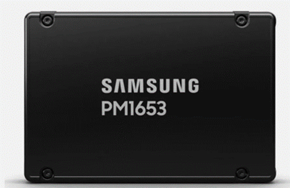 7,68ТБ Серверный SSD Samsung PM1653 SAS [MZILG7T6HBLA-00A07]