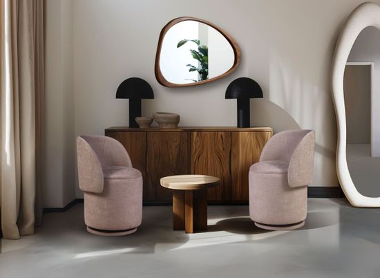 Пуф вращающийся БАБЛ круглый