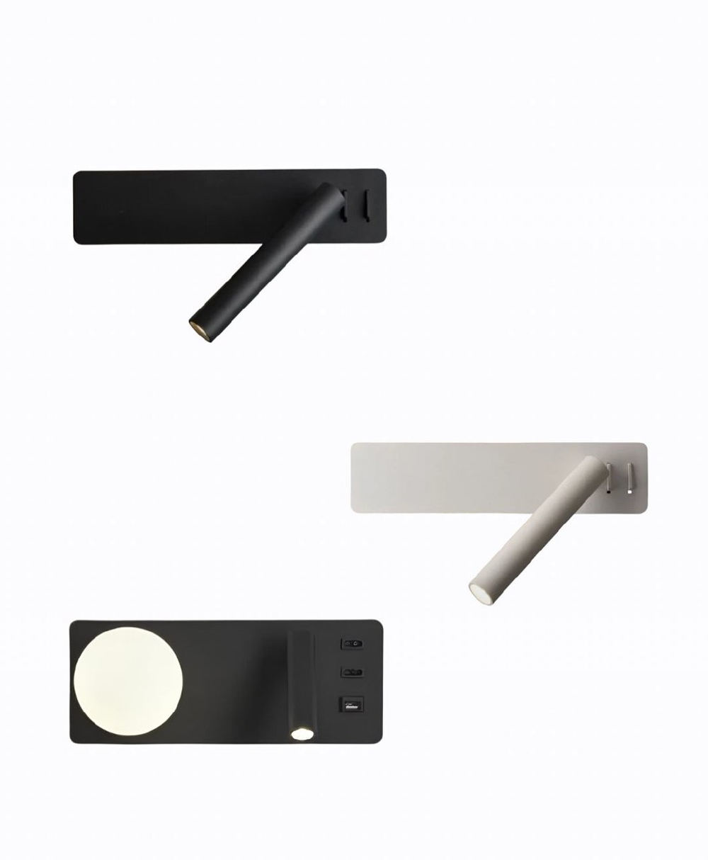 Современные бра-читалки в трёх вариантах