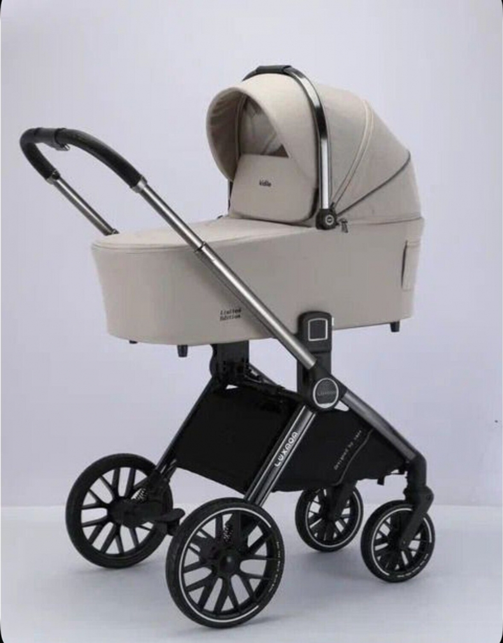 Детская коляска Luxmom 888 3в1 (бежевый)