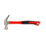 10456 Молоток-гвоздодер''optimal'', 450 г,фибергласовая обрезиненная рукоятка Matrix