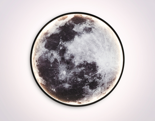 Светильник светодиодный настенно-потолочный FW11111 BK черный 18W LED 3000-6400K D300*38