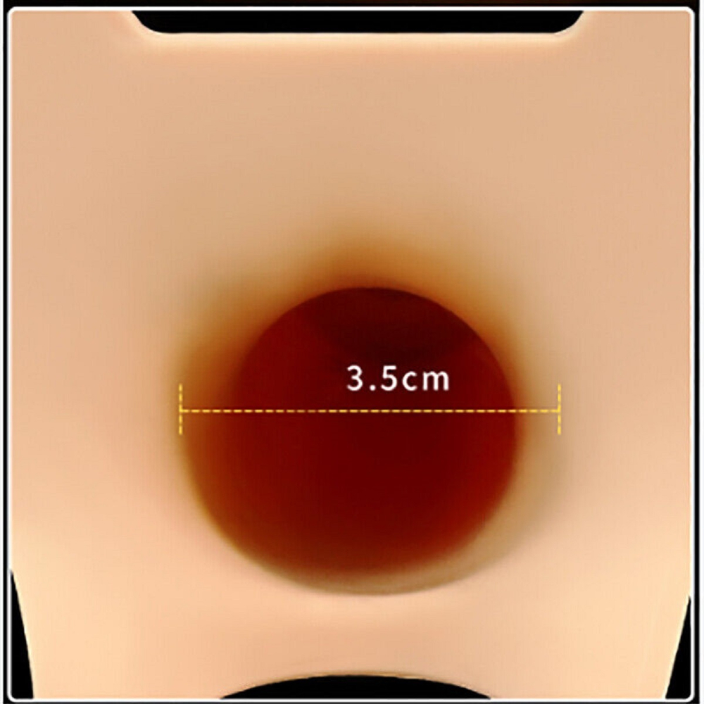 Фаллопротез поясной Strap-On полый силикон телесный 13,5 см