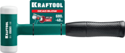 KRAFTOOL Dead Blow, 30 мм, 450 г, безынерционный молоток (2078-40)