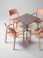 Кресло пластиковое Nardi Trill Armchair, розовый