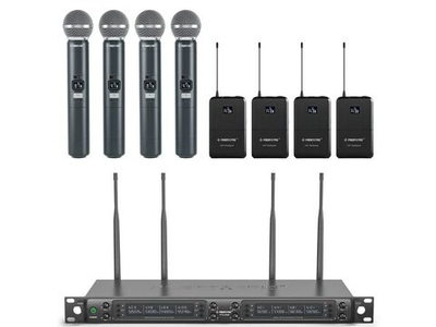 Беспроводная микрофонная система Phenyx Pro PTU-6000 4H4B