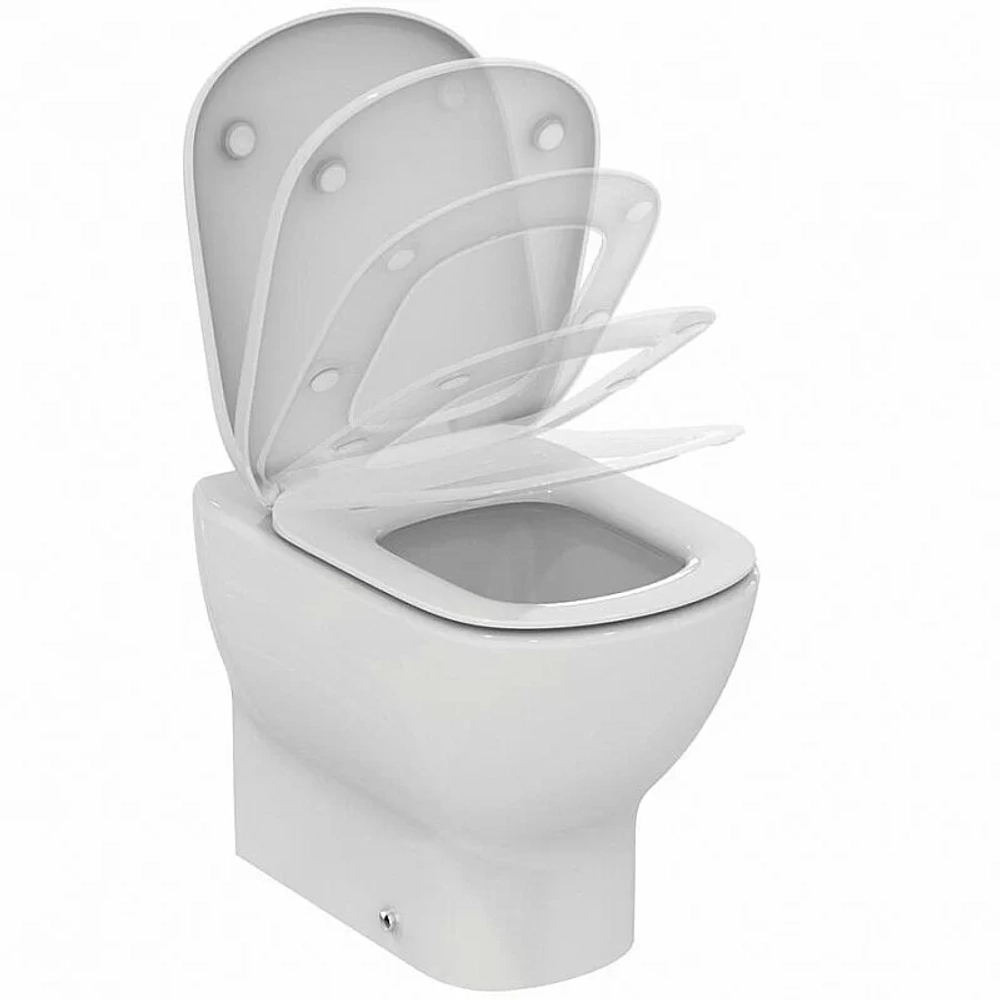 Унитаз приставной Ideal Standard Tesi T007701 белый, безободковый