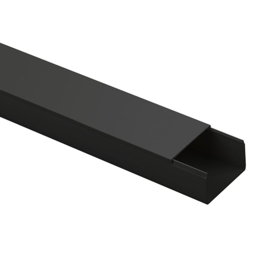 Кабель-канал ЭРА KK-B-40-25 черный 40x25мм 24м | Кабель-канал магистральный