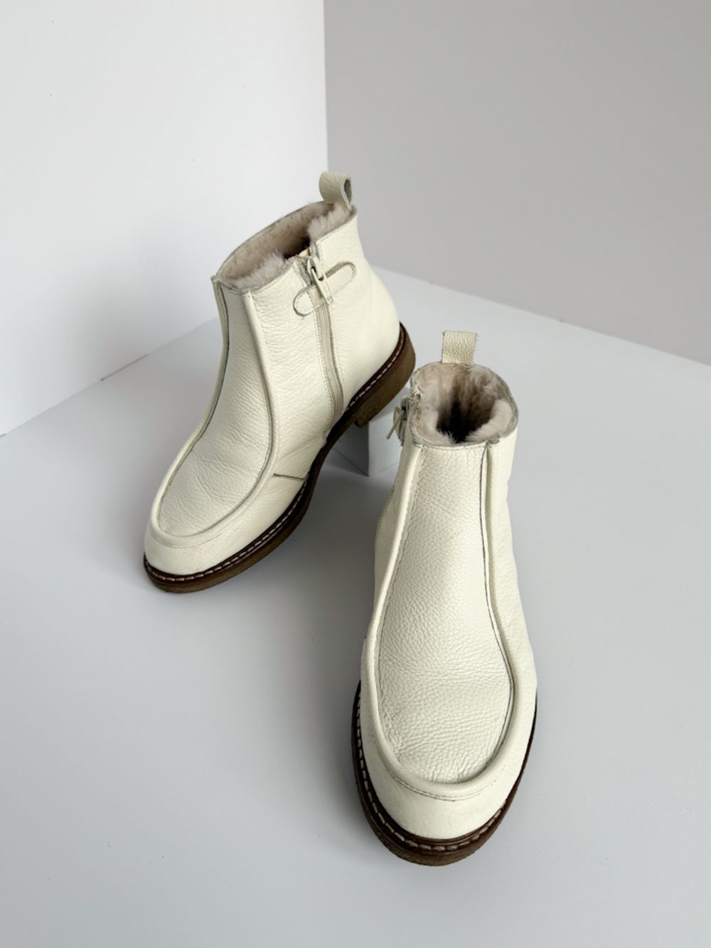 Кожаные ботинки Bonpoint, 34