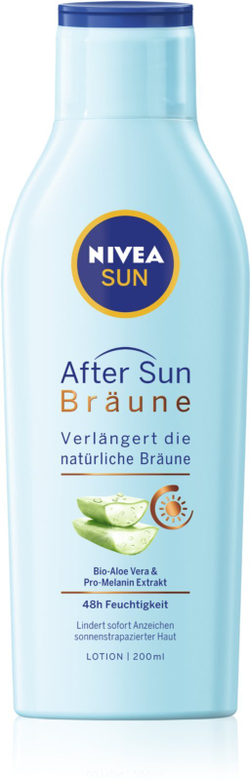 Nivea Sun After Sun & Bronze - Молочко после загара, продлевающее загар /   200  ml  / GTIN 4005900121226