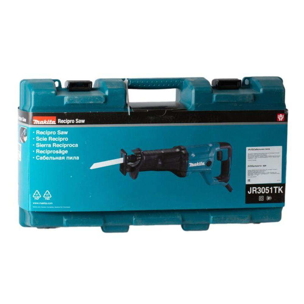 Пила сабельная Makita JR3051TK 1200 Вт