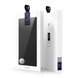 Чехол книжка из PU кожи черного цвета от Dux Ducis для Samsung Galaxy S23 Ultra, серия Skin Pro Series Case
