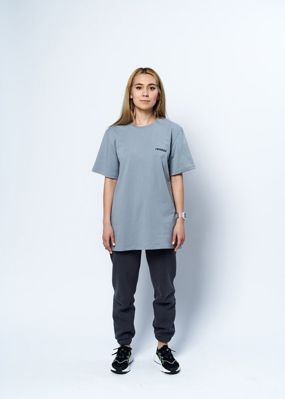 Футболка Правда Серая