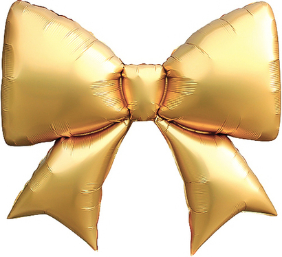 Фигура Бант золото сатин 37" К