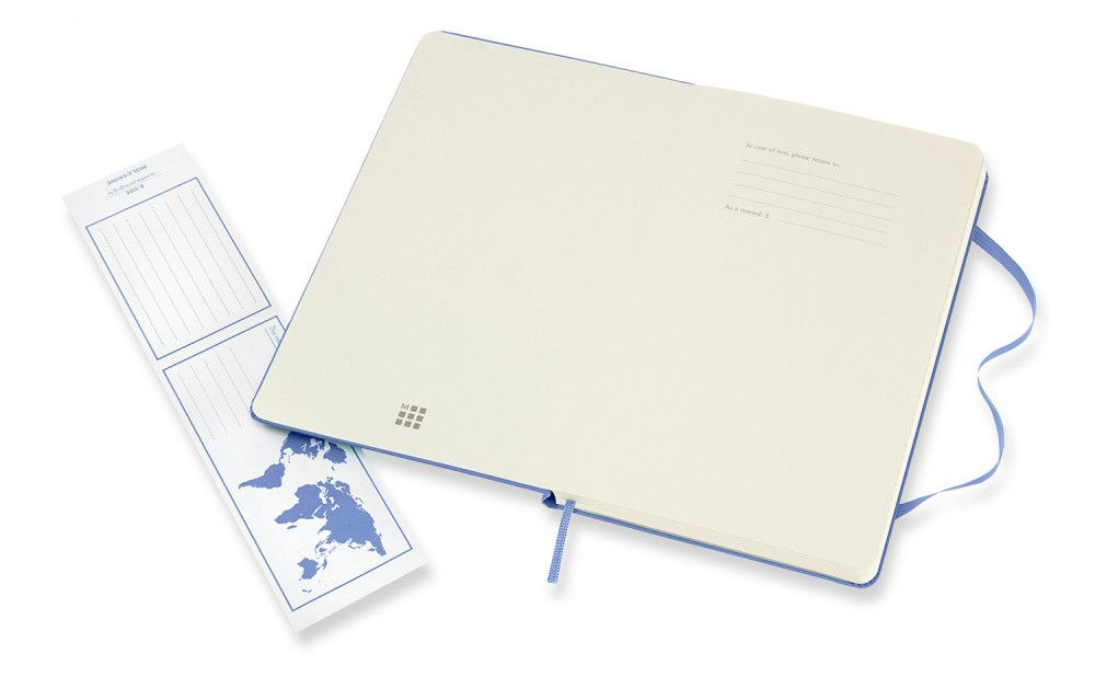 Блокнот Moleskine Classic Large 130х210 мм 192 стр в линейку твердая обложка (QP060B42)