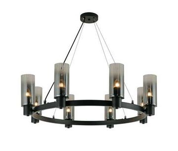 321008/8 BLACK (1) Люстра (RL)