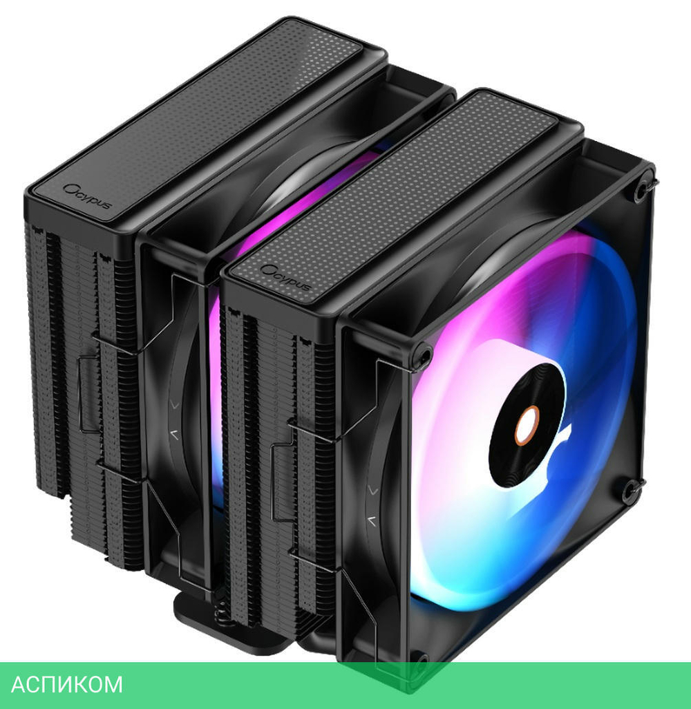 Кулер для процессора Ocypus Delta A62 ARGB BK (Delta-A62-BK2NAWN00X-GL)