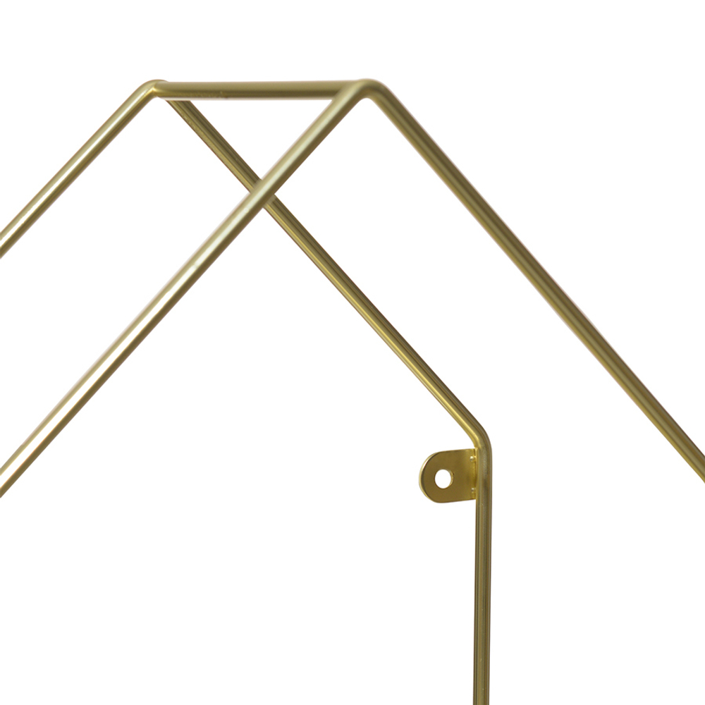 Набор полок настенных cenci, золотой, 2 шт.