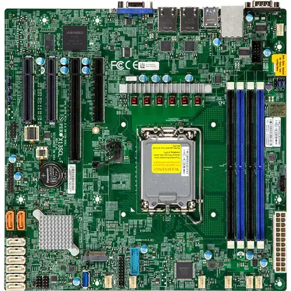Серверная материнская плата SuperMicro X13SCL-F-B