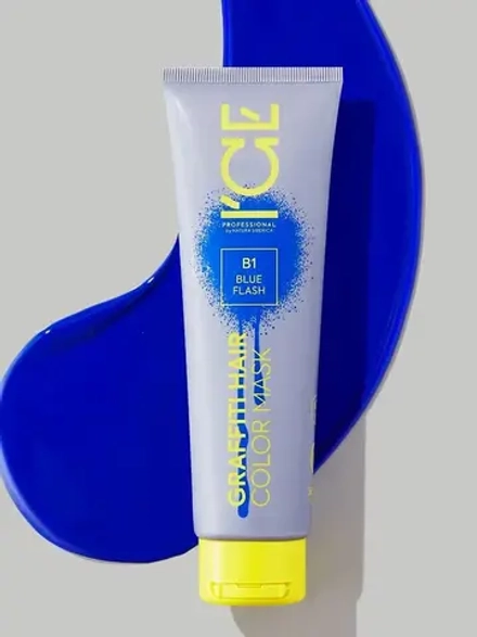 Тонирующая маска для волос Blue Flash, 140 мл