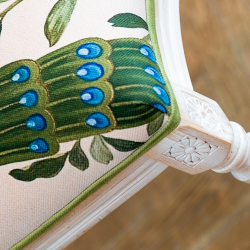 Стул Объект мечты Индокитайский зелёный павлин версия 2