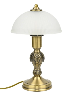 Настольный торшер с абажуром, ретро светильник