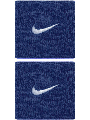 Напульсник теннисный Nike Swoosh Wristbands - небесный