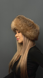 Повязка из меха Блюфрост цвет Обесцвеченный