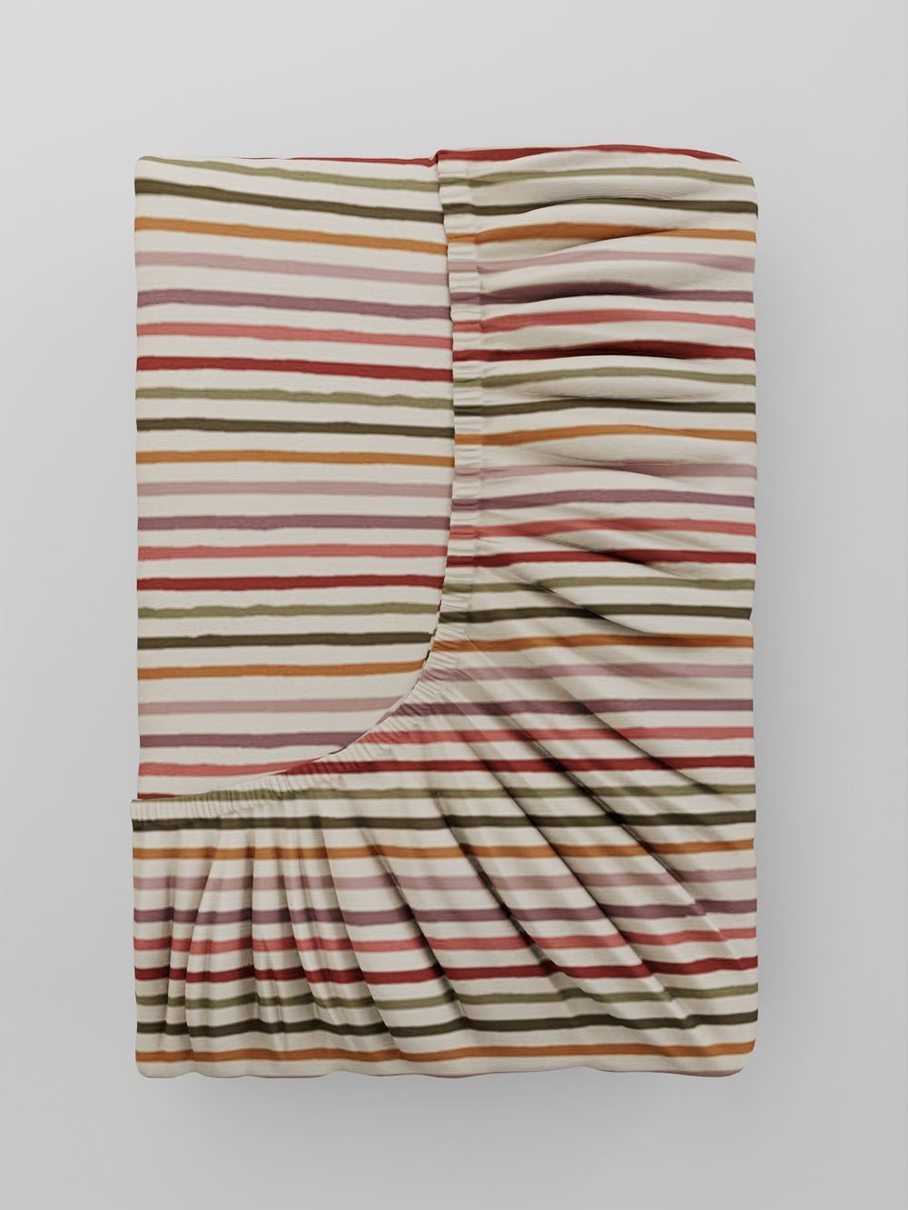 Простынь на резинке Сказка "Нежная полоска" 140х200 см