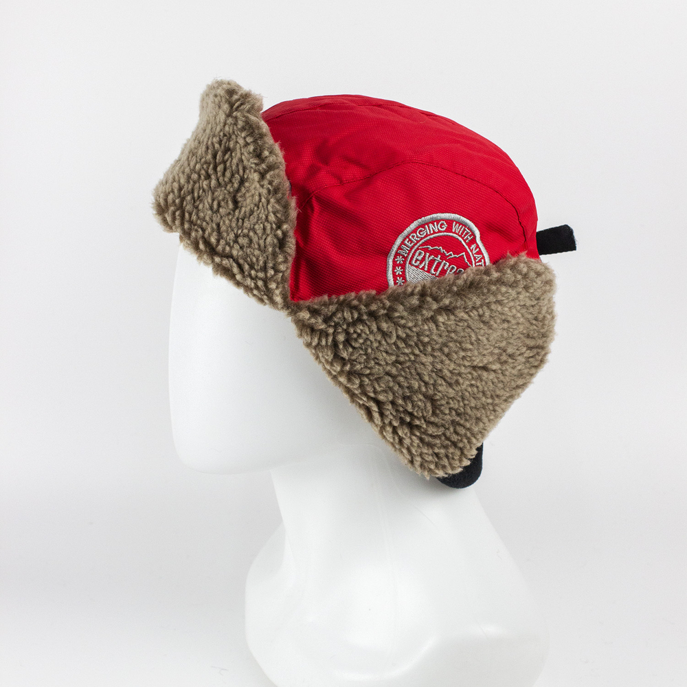 Шапка-ушанка Extreal "Стрит" (мех барашек коричневый, мембрана) XL