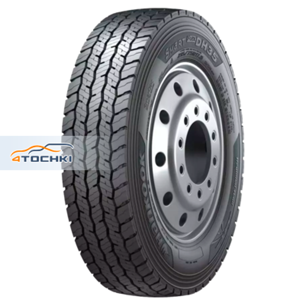 Грузовая шина Hankook 225/75R17,5 129/127M Smart Flex DH35 TL 12PR КИТАЙ, Ведущая ось
