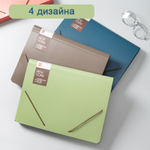 Папка-портфель DELI, на резинке 13 отделений,  ассорти