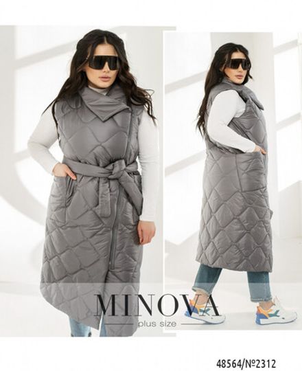 Жилет 2312-серый Minova Фото 1
