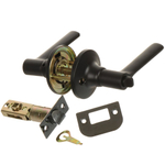 Защелка врезная, Avers, 8083-03-BLM, 31339, с фиксатором