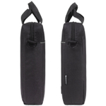 Сумка портфель BRAUBERG PRACTICAL с отделением для ноутбука 15 6" Grey line черная 29х40х7 см