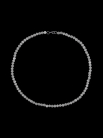 Бусы из кошачьего глаза kgbu002-bel6